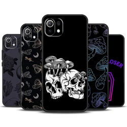 Skull Gothic Creepy Pastel Goth Case For Xiaomi 13T 14 Pro 11T 12T 12 13 Lite POCO X6 X3 X4 X5 F5 Pro F3 M5s M6 Pro Cover