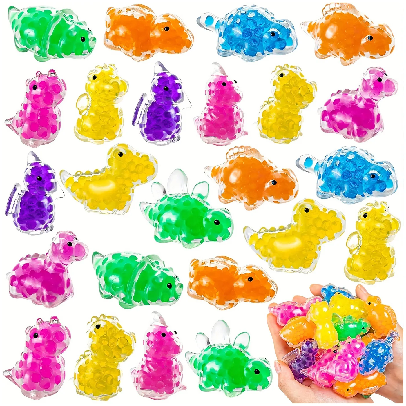 

1 шт. случайного цвета: мяч-антистресс с бусинами в виде динозавра, морского животного, растягивающийся, с пузырьками, большие бусины, детская игрушка для снятия стресса