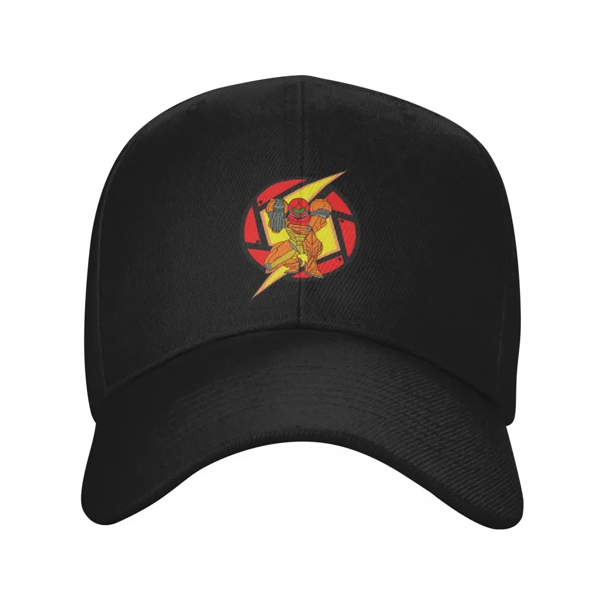 Metroid Samus Baseball Cap men's big size hat funny hat sailor cap for men Boy Child Women's