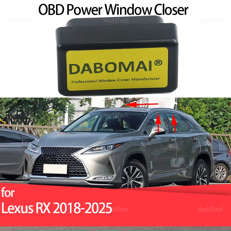 

Для Lexus RX 300 350h 450h 500h AL20 ALA10 ALH10 2018-2025: Модуль автоматического закрытия окон с функцией Power Window Closer