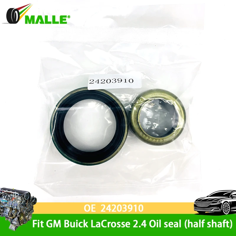 

Oil Seal Half Shaft Auto Trans Output Shaft Seal 4AT For GM Buick LaCrosse 2.4 L Engine Parts Left and Right 24203910 24201936