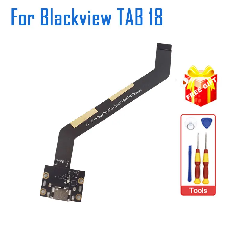 Original New Blackview TAB 18 Type-C Small Board Base Port Charge Board Accessories For Blackview TAB 18 Tablet