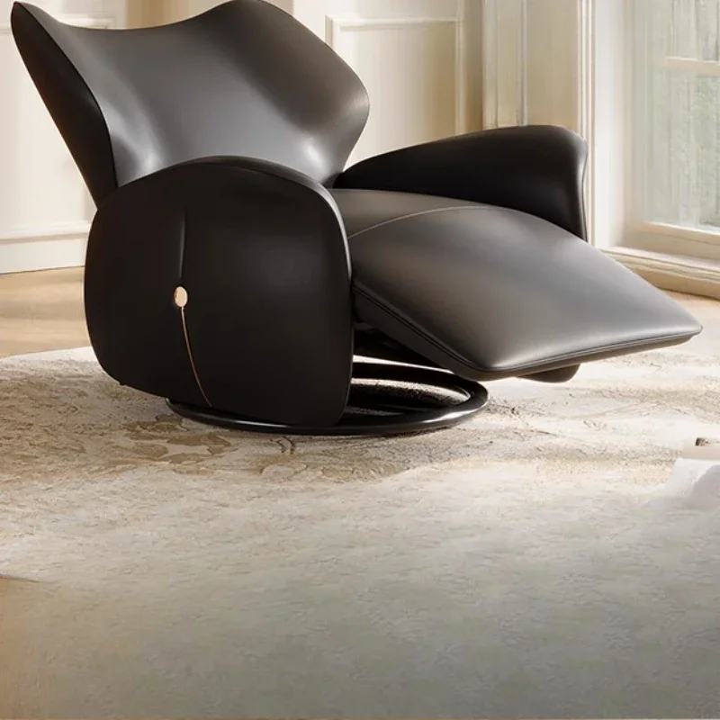 

Single sofa, living room Italian style, minimalist high-end, light luxury, leisure chair