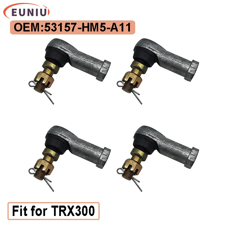 

ATV Quads Tie Rod Ends Ball Joints For TRX300 53157-HC4-003 53157-HM5-A11 53158-HP0-A01 53158-HN8-003 Bike Part 4pcs