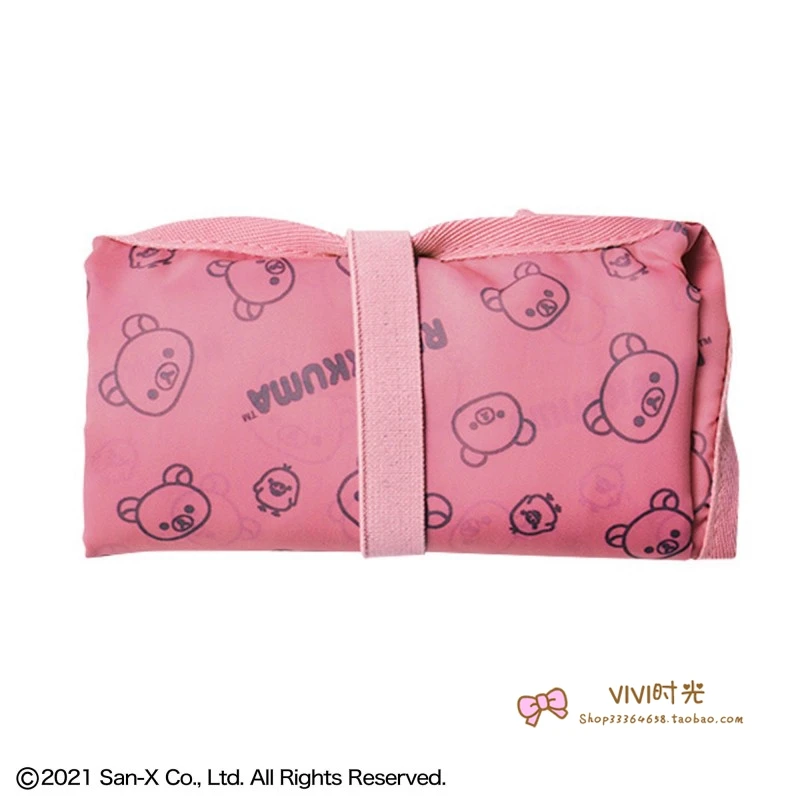 New Cute Rilakkuma Kids Woman Fold Shopping Bags Storage Bag For Children