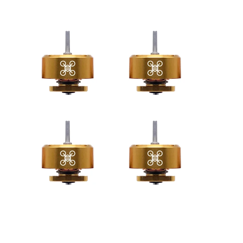 

4 шт NewBeeDrone 0802 18000kv бесщеточные двигатели-Unibell Gold Edition