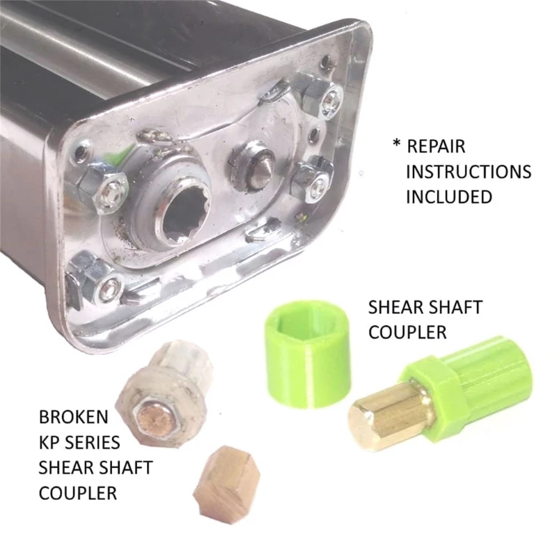 Shaft Couplers Repair Shearshaft Coupling Perfect for Stand Mixer Noodles Roller