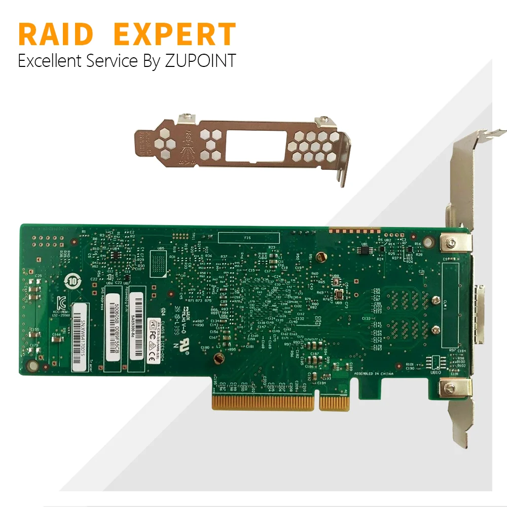 ZUPOINT LSI 9300-8E adattatore per Controller RAID 8 porte 12gbps SATA SAS PCI E 3.0 scheda di espansione in modalità IT