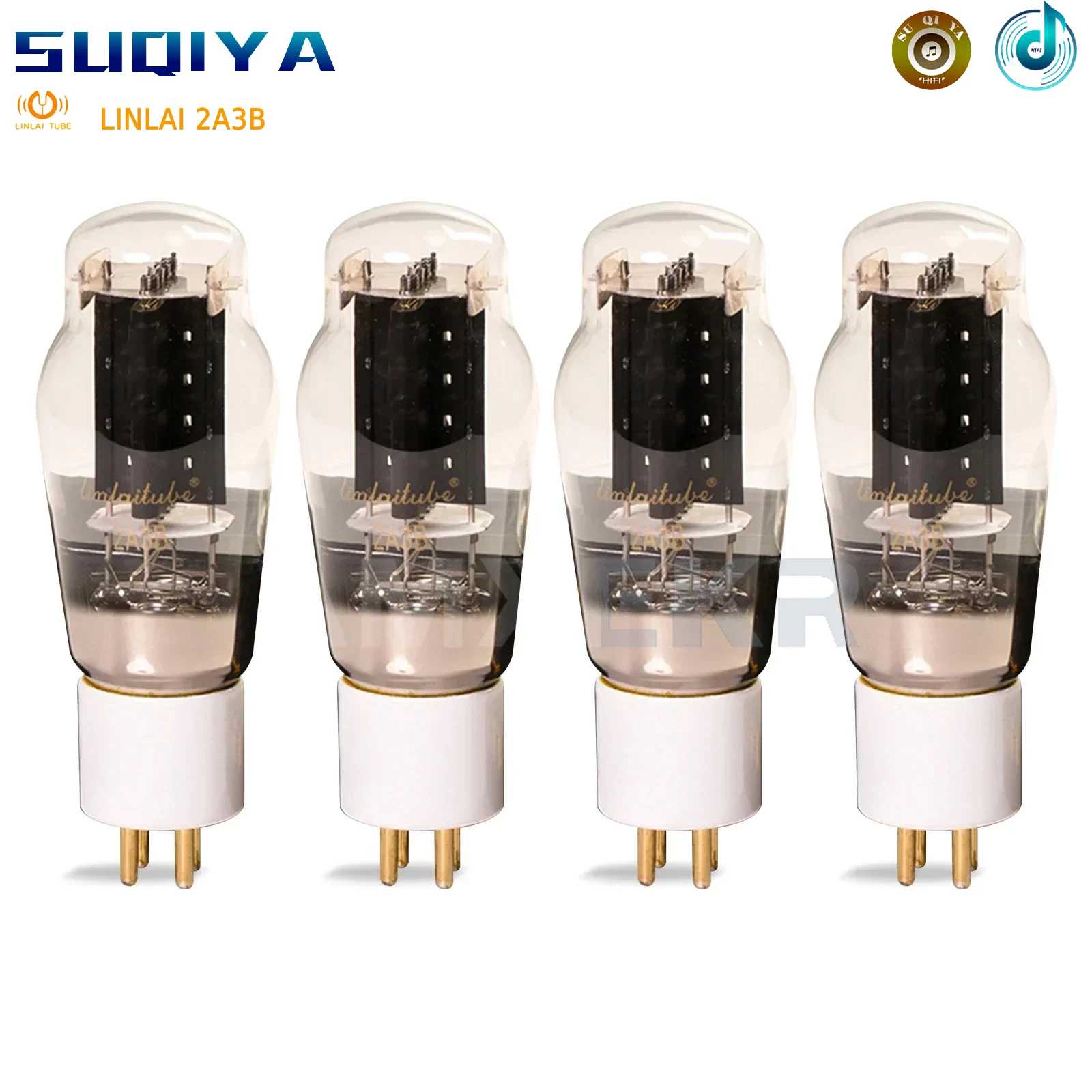 

LINLAI 2A3B Vacuum Tube Audio Valve Replaces WE2A3 2A3C 2A3 Tube Amplifier HIFI Audio Amplifier Precision Matched Quad