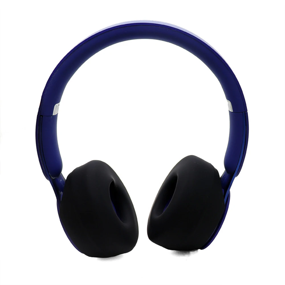 1 paire d'étuis de protection en silicone réutilisables et lavables, pour casque sans fil Beats Solo 2 2.0 3 3.0