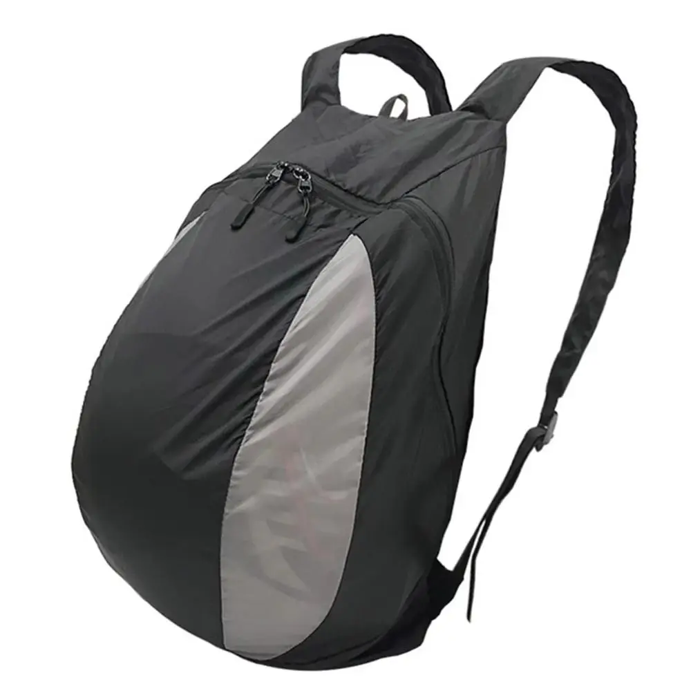 

Large Capacity Motorcycle Helmet Backpack Nylon Material Lightweight Helmet Carrying Bag Sneakers Bag Splash Proof