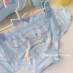 Sanrio mutandine Cartoon giapponese dolce e carino Cinnamoroll personalità ragazza biancheria intima studente di seta di latte Lolita triangolo Panty