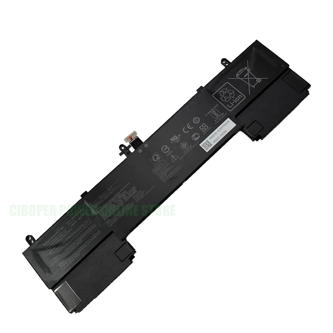 CP Laptop  Battery C42N1839 15.4V/71Wh For ZenBook 15 UX533FAC-A8097T UX533FTC UX534FAC UX534FTC UX563FD-A1015T 0B200-0347000