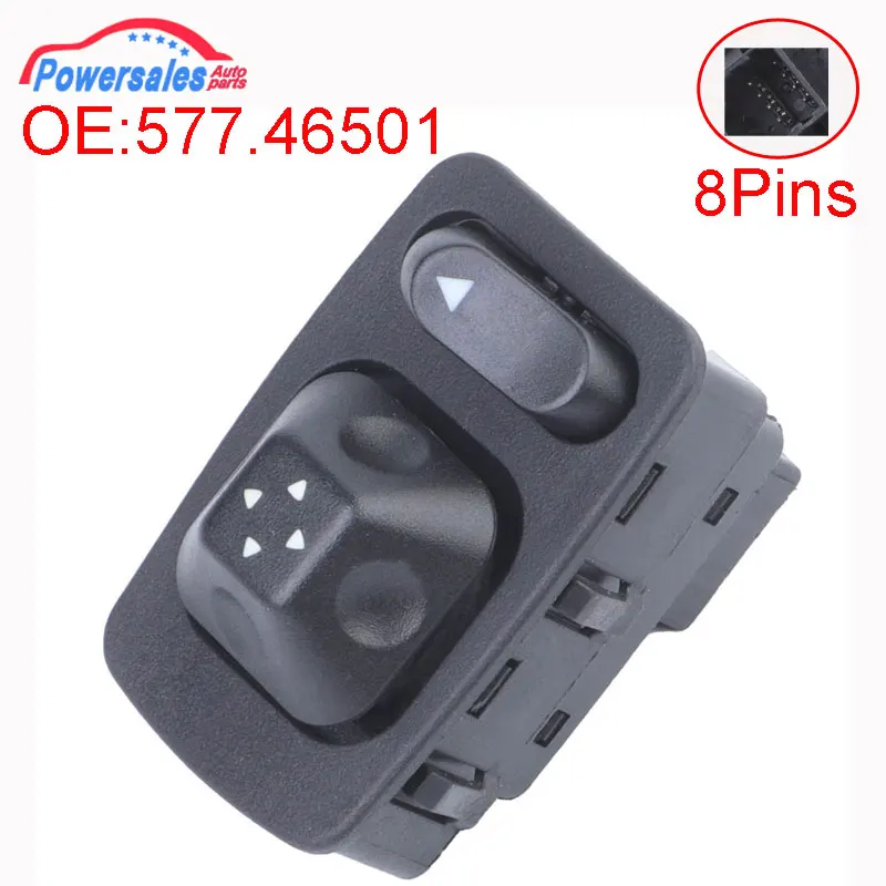 New Front Left Rear Mirror Control Switch For Freightliner Century Class 2003-2009 577.46501 57746501 34103PF 901-5201 9015201