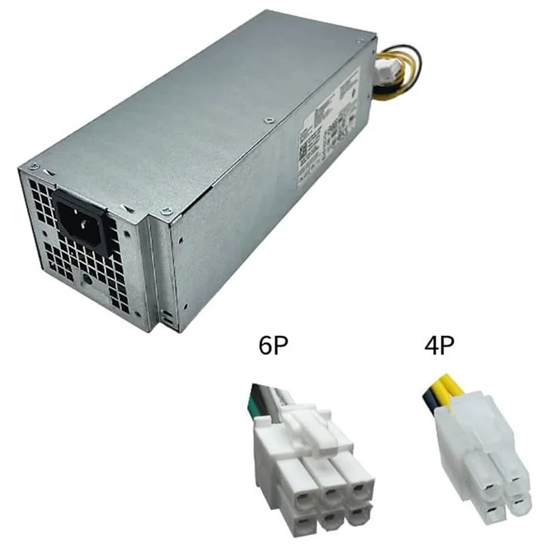 Fonte de alimentação 240W H240ES-02 L240ES-00 240W compatível com Dell OptiPlex 3050 5050 7050 Mini Torre QZLHCHY H240AS-02 HU240AS-00