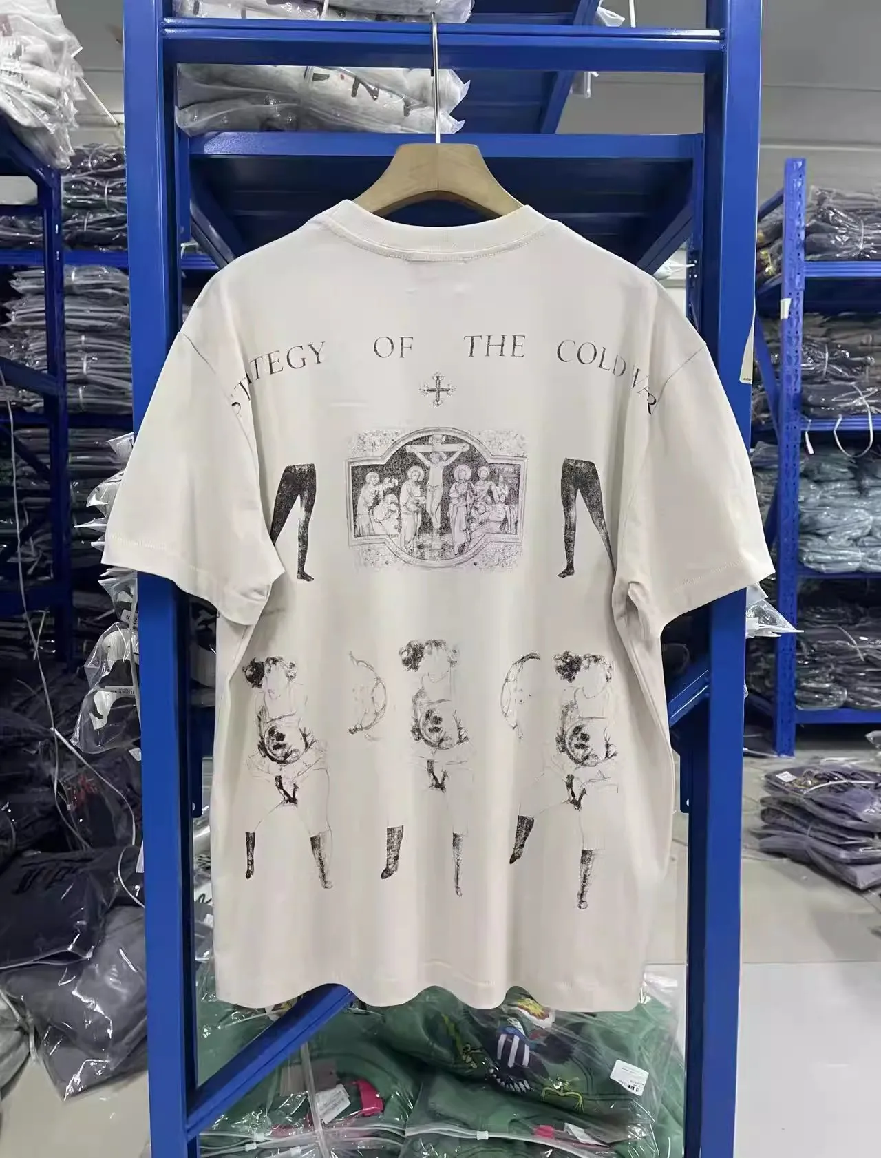 New Men 1:1 ocial philosophy mperialism T Shirts T-Shirt Hip Hop Skateboard Street Cotton T-Shirts Tee Top US size F35