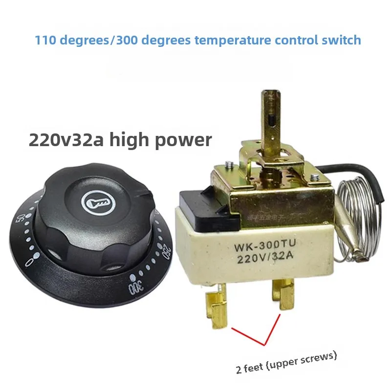 

Temperature control switch Electric cake pan Boiler Fryer Adjustable temperature controller 30-110 50-300 ℃