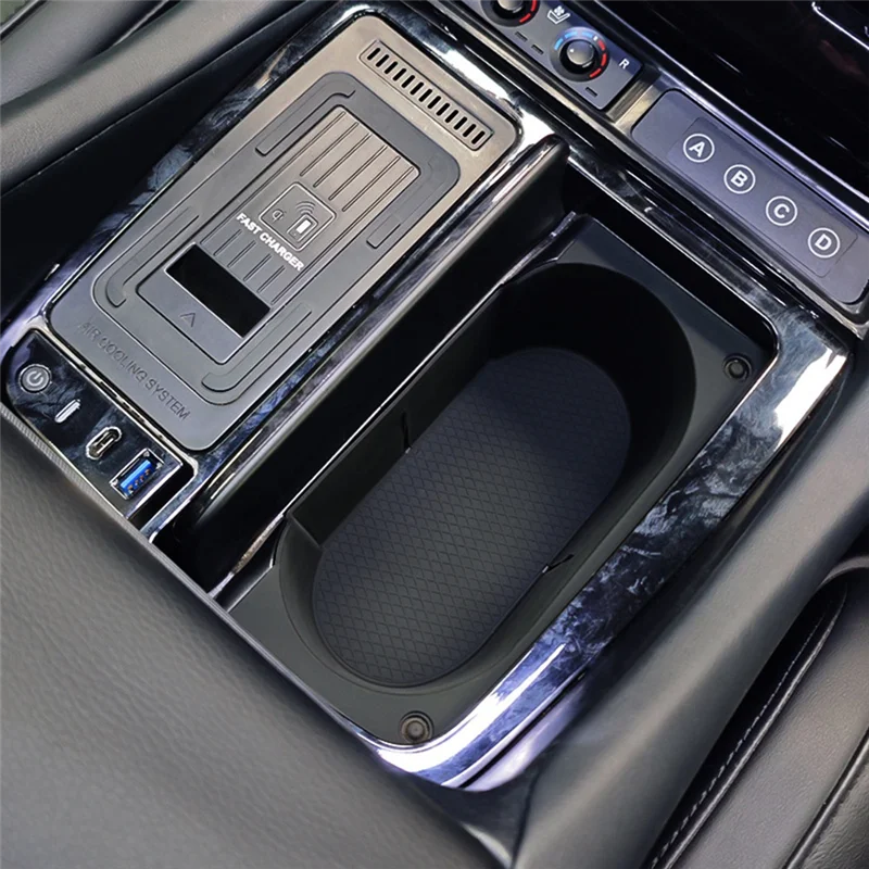 CYGJ-Water Bekerhouder Voor Alphard 30-serie Centrale Controle Siliconen Pad Antislip Schokabsorptie Water Cup Plaatsing