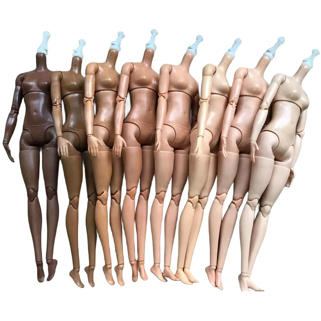 

1/6 Doll Yoga Body Coffee Brown Beige White Skin Doll Figures Slim Doll Toys Girl Collection Toy Gifts