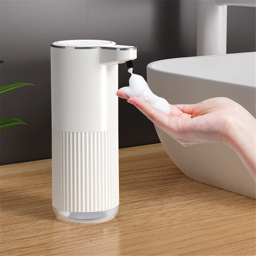 4 Gear Automatic Soap Distributor Touchless Sensor Foam Generator Smart Inductive Liquid Dispenser Wall-mounted Auto Hand Washer