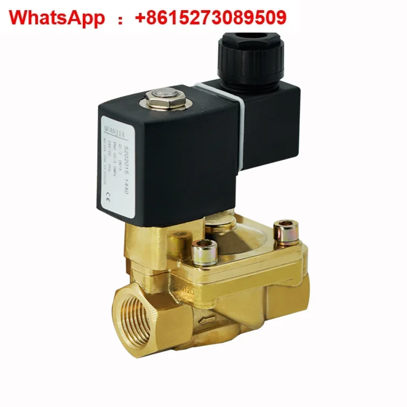 

50Bar brass solenoid valve blow molding machine special copper valve body high pressure solenoid valve