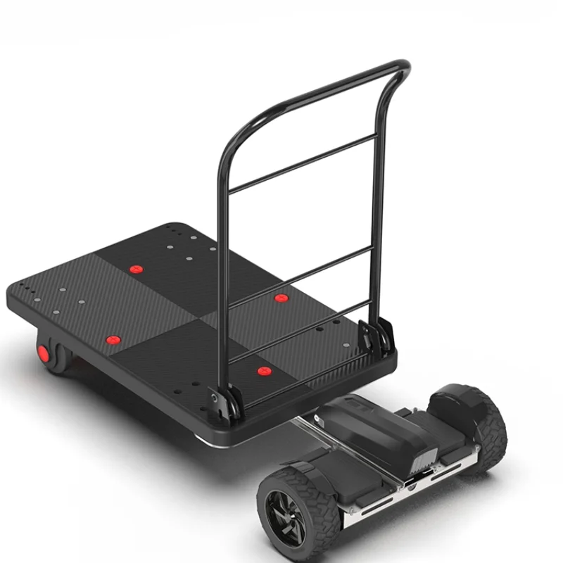 Dynamic electric trolley, grocery shopping, express cargo flatbed