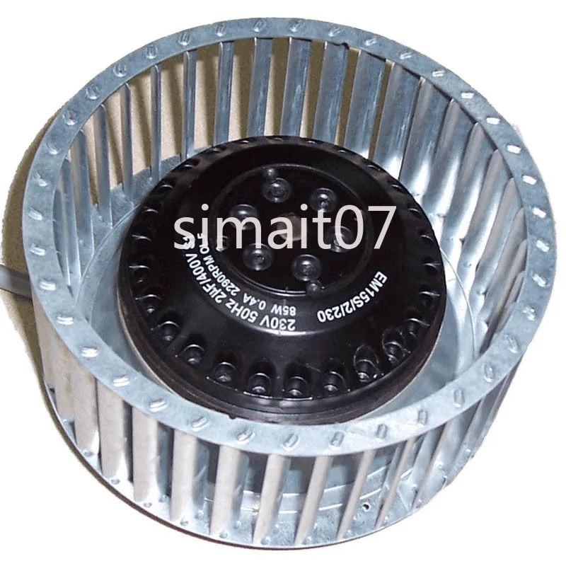 

230V 50Hz Forward-Leaning Multi-Wing Centrifugal Fan - Copper Core Impeller, Replacement for Purification Fan EM15S2-MF140x59