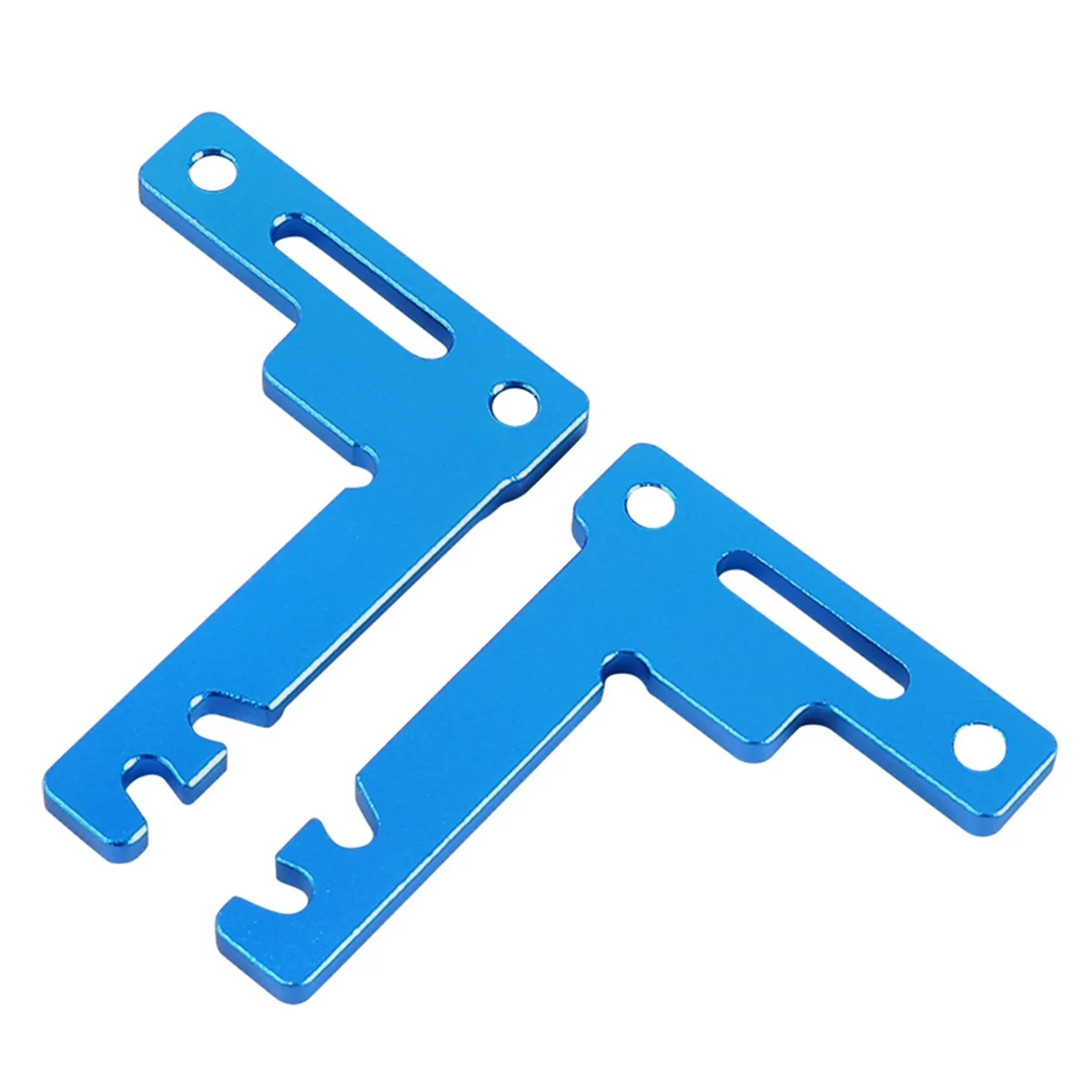 Metal Short Battery Holder Mount Set for TT02 TT02B RC Car Upgrade Parts Blue