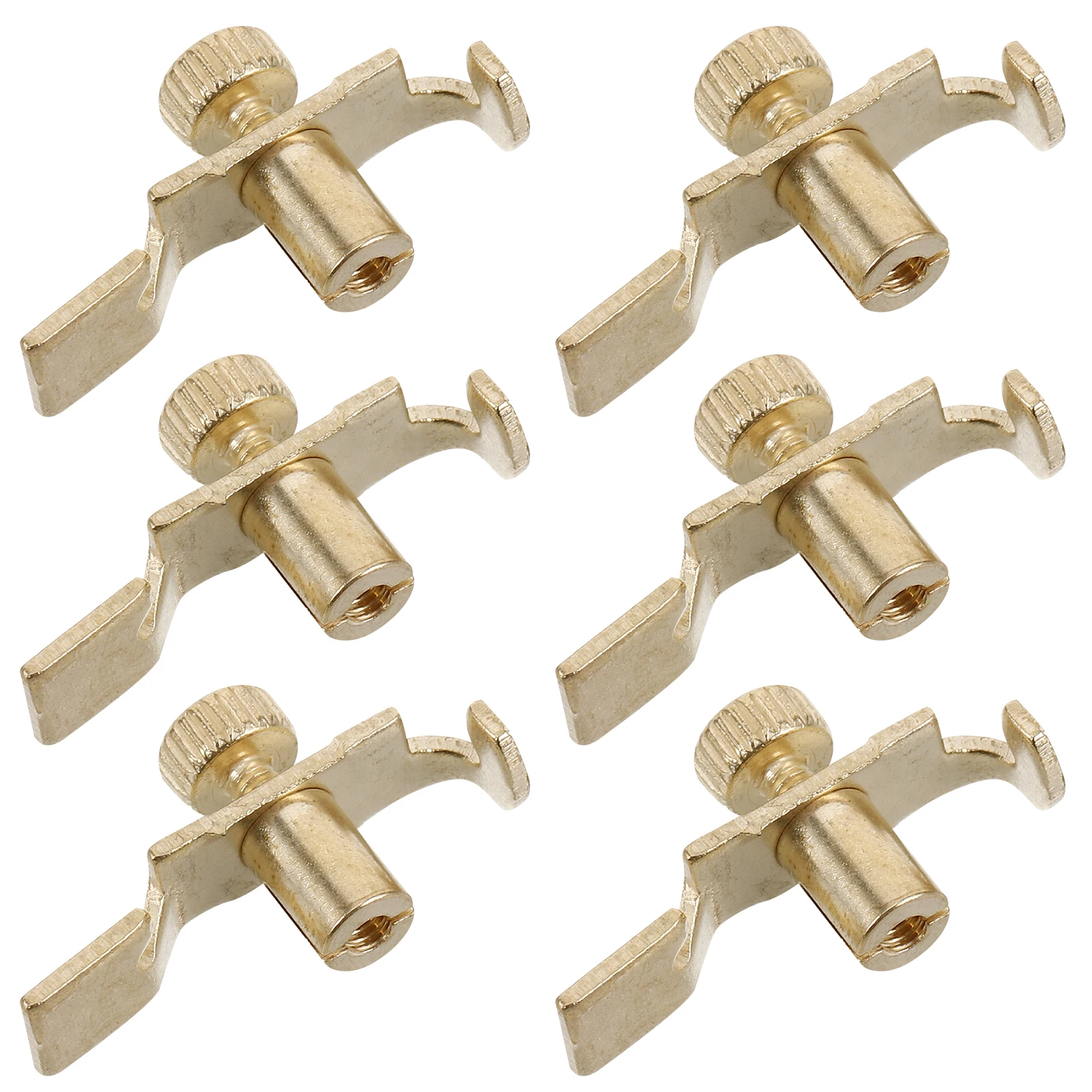 

6 Pcs Erhu Tuner Fine Tuners Copper Chinese Accessories Tuning Mouth Metal Trimmer Supplies