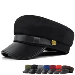 Flat Cap Vintage Navy Cap British Style Octagonal Hat Beret Hats Newsboy Hat Painters Cap Flat Peaked Caps Outdoor Travel