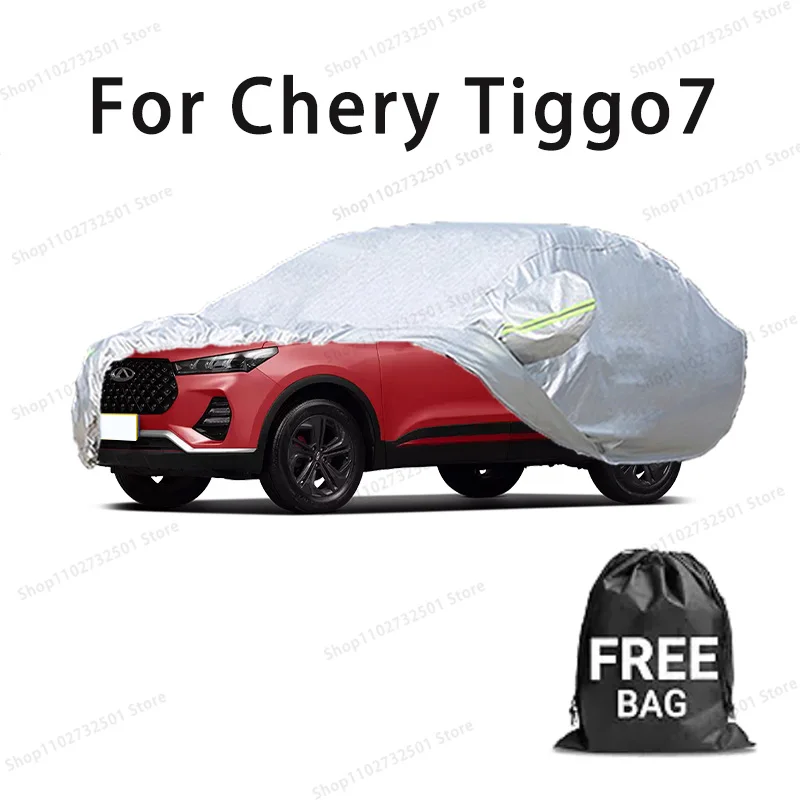 

Car cover For Chery Tiggo7 Full cover Waterproof sun protection cover Scratch resistant cars accessories