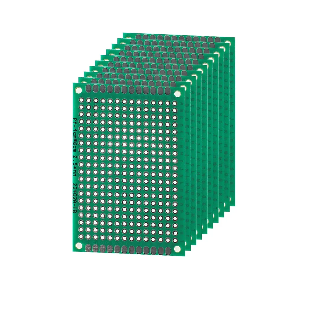 5 قطعة ثنائي الفينيل متعدد الكلور مجلس 4*6 سنتيمتر جانب واحد النموذج مجلس الأخضر لوحات الدوائر العالمية لتقوم بها بنفسك عدة إلكترونية