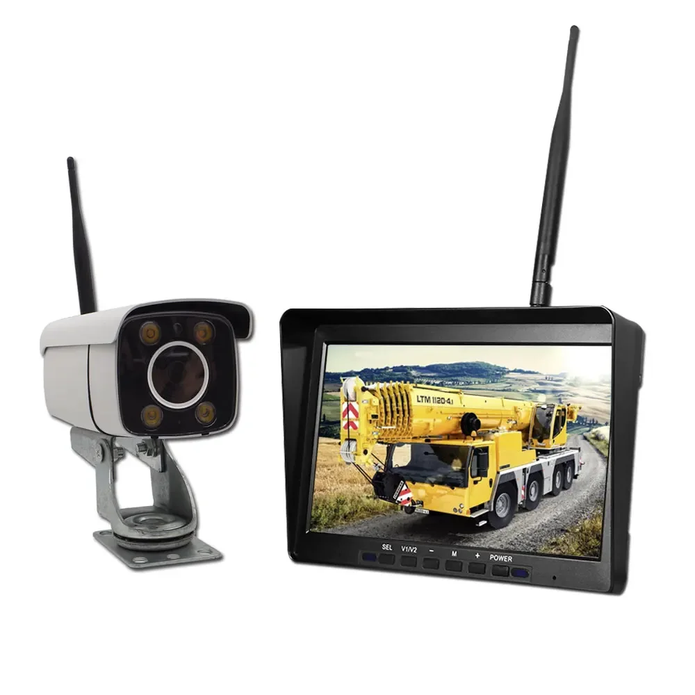 

Sell Well 10.1-inch HD 1080P 2.4G Digital Wireless Security Video System For Tower Crane 30x Zoom HD Monitoring System
