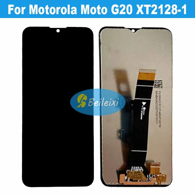 For Motorola Moto G20 XT2128-1 XT2128-2 LCD Display Touch Screen Digitizer Assembly Replacement Parts