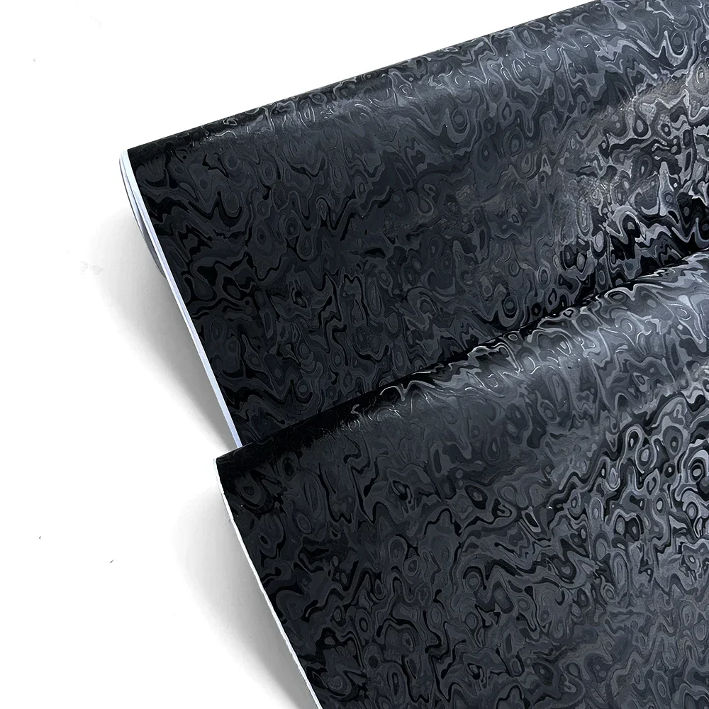 Kohlefaser-Vinylfolien für Autotürschutz Auto-Aufkleber Kohlefaser Schwarz Motorrad-Folie Wasserdichtes Auto-Zubehör – Detail 8