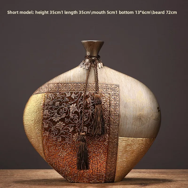 ceramic vase wine cabinet decoration