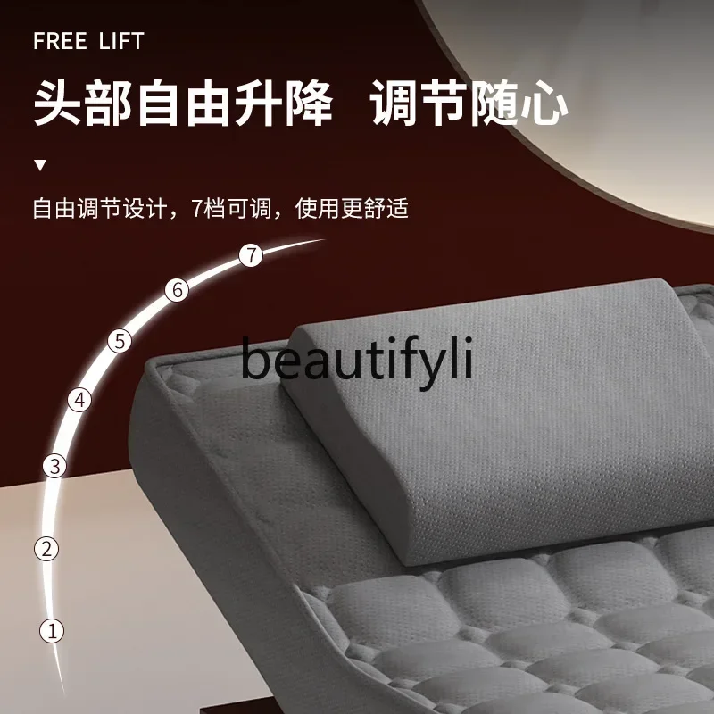 SS 구멍이 있는 특수 마사지 침대, 마사지 침대, 뜸 물리 치료 침대, 바디 패턴 자수 귀 침대