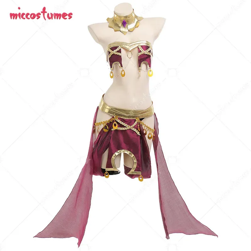 

Goddess top and bottom set, including skirt and veil, suitable for Halloween anime convention parties