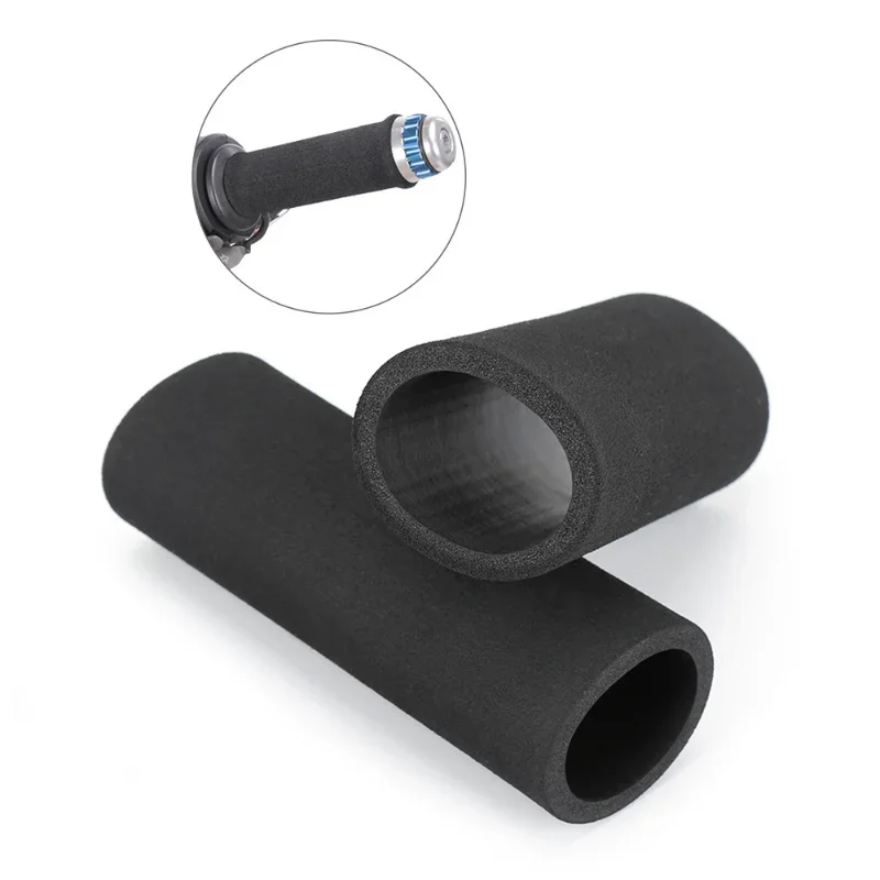 2PCS Motorcycle Handlebar Anti Vibration Comfort Handlebar Grip Sleeve Cover Slip-on  For Anti-slip Moto Handle Levers