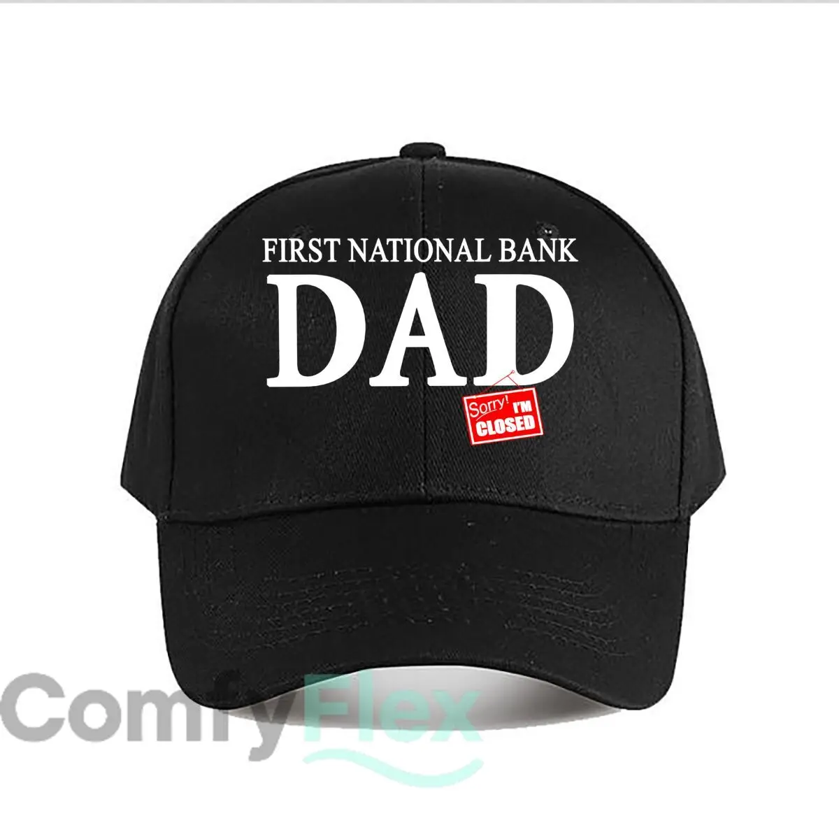 First National Bank Dad Baseball Cap Fashion Outdoor Sports Sunhat Men Snapback Cap Women's