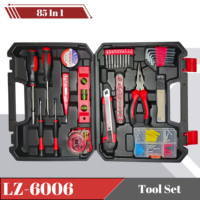 85 Pcs Tool Set Box Horizontal Version Applicable Scenes Home DIY，Architecture and Construction