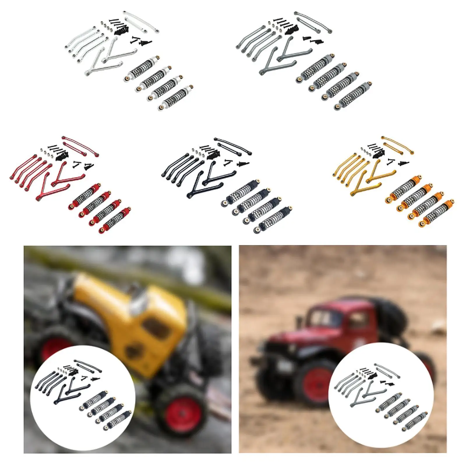 

RC Car Accessories RC Car Spare Part Upgrade Easy to Install Remote Control Car