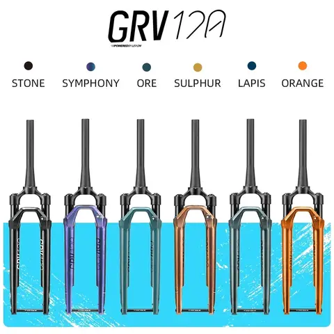 LEXON 700C Gravel Suspension Fork 40mm Travel 12×100mm E-Bike Compatible Lightweight Carbon Alloy Fork for Adventure Road Bike