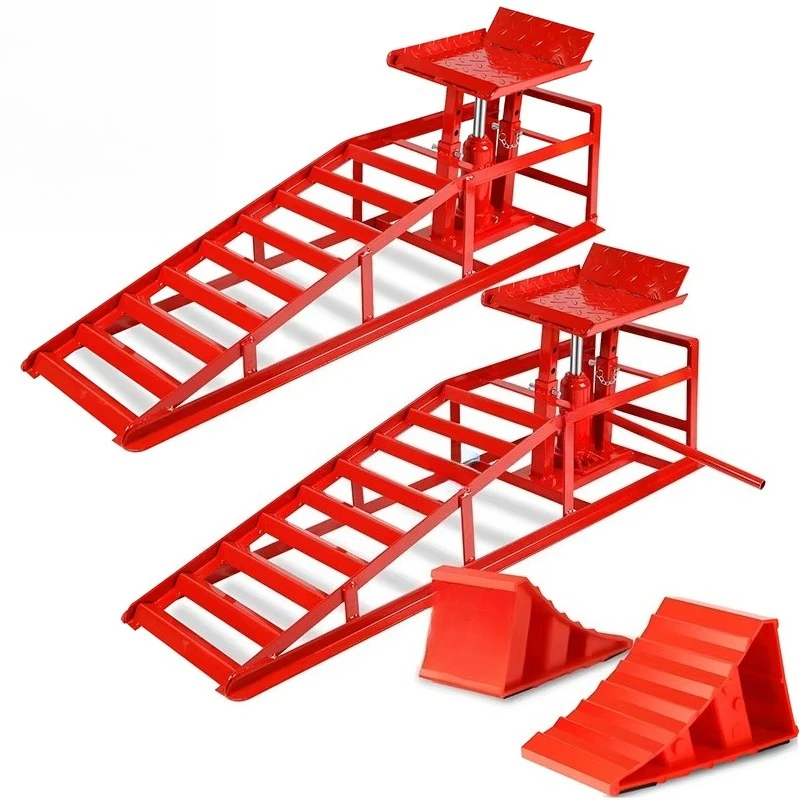 

Heavy duty 3 ton anti-skid vehicle hydraulic home garage car maintenance lifting tools hydraulic car ramp