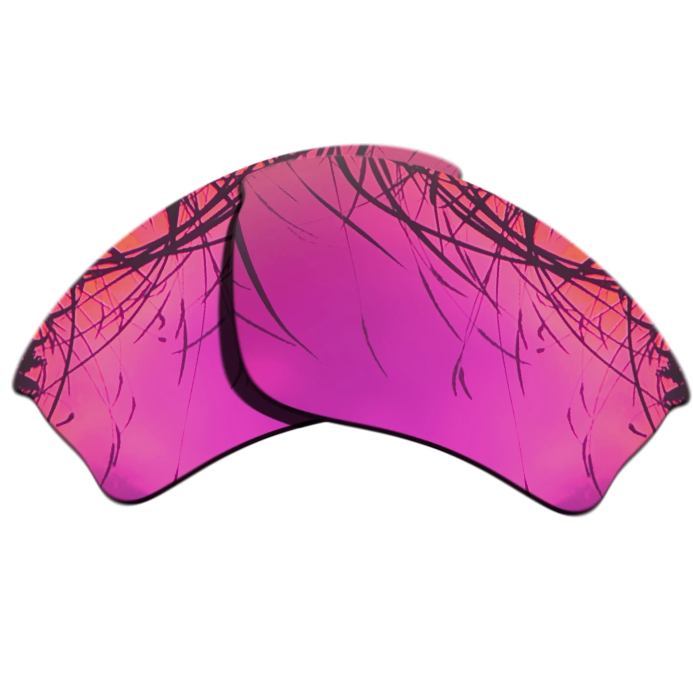 

Purple Red Polarized Replacement Lenses for-Oakley Half Jacket XLJ Sunglasses