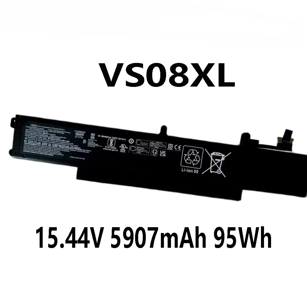 VS08XL 15.44V 5907mAh 95Wh Laptop Battery for HP ZBook Fury 16 G9 Mobile Workstation M86087-001