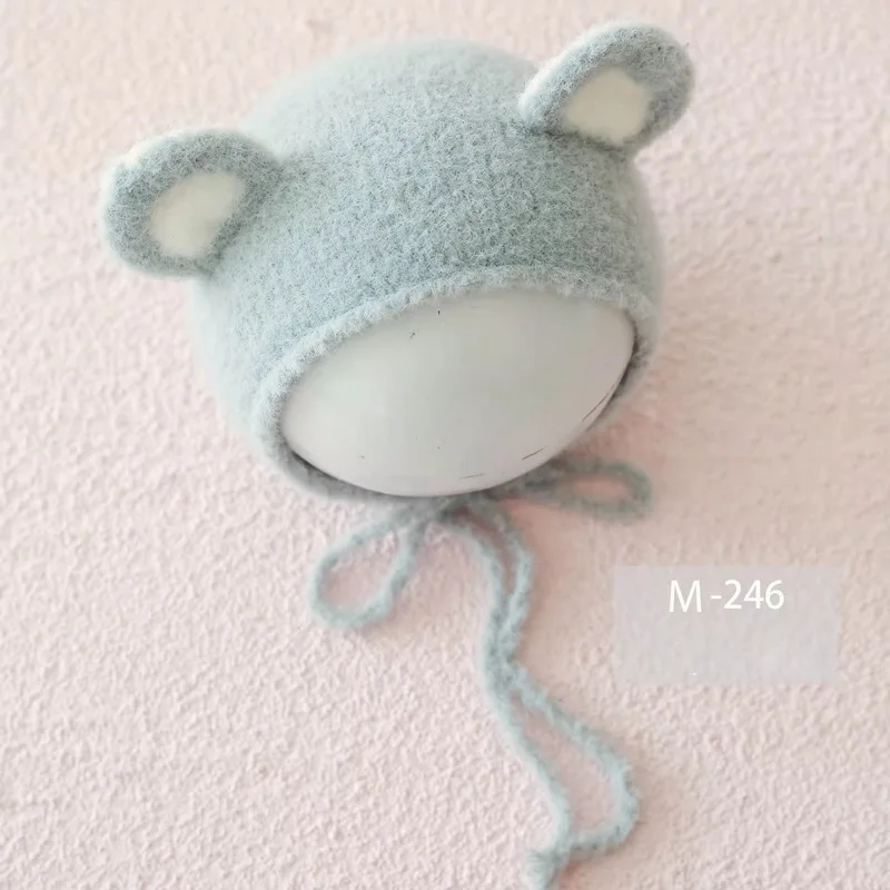 Baby Photography Props for Newborns Newborn Hat Baby Photography Props Studio Photo Style Full Moon Photography New Baby Ear Hat