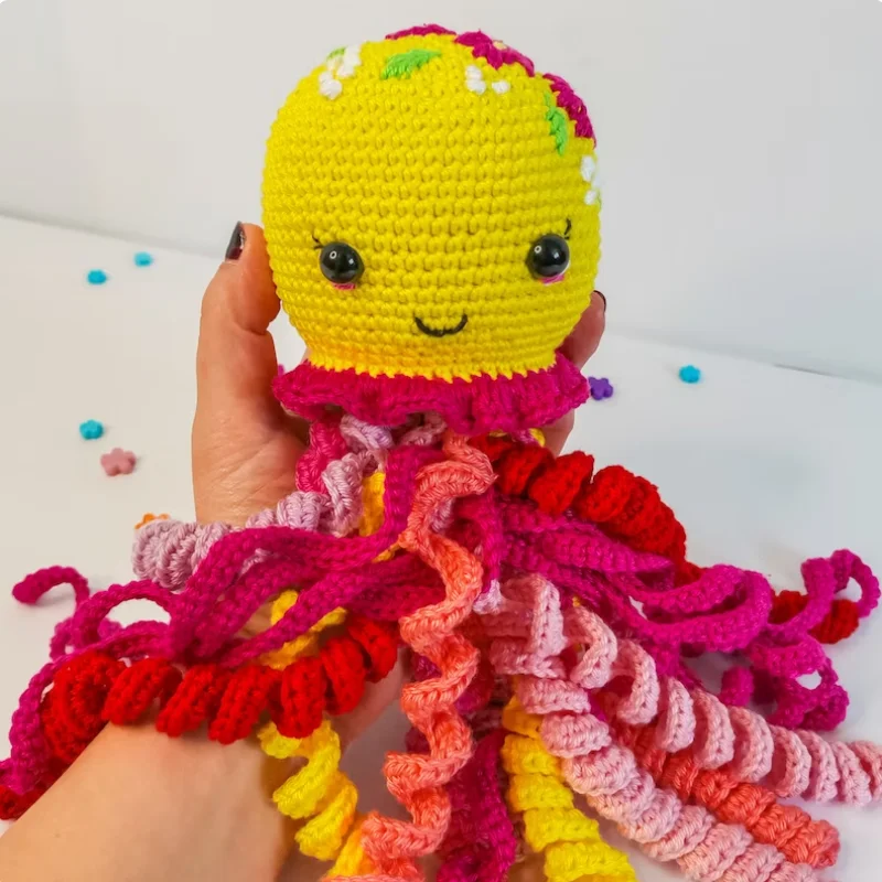 

Cute Crochet Octopus Toy For Preemie Crochet Octopus Amigurumi Octopus For Infant Baby Shower Gift Sea Creature Toy