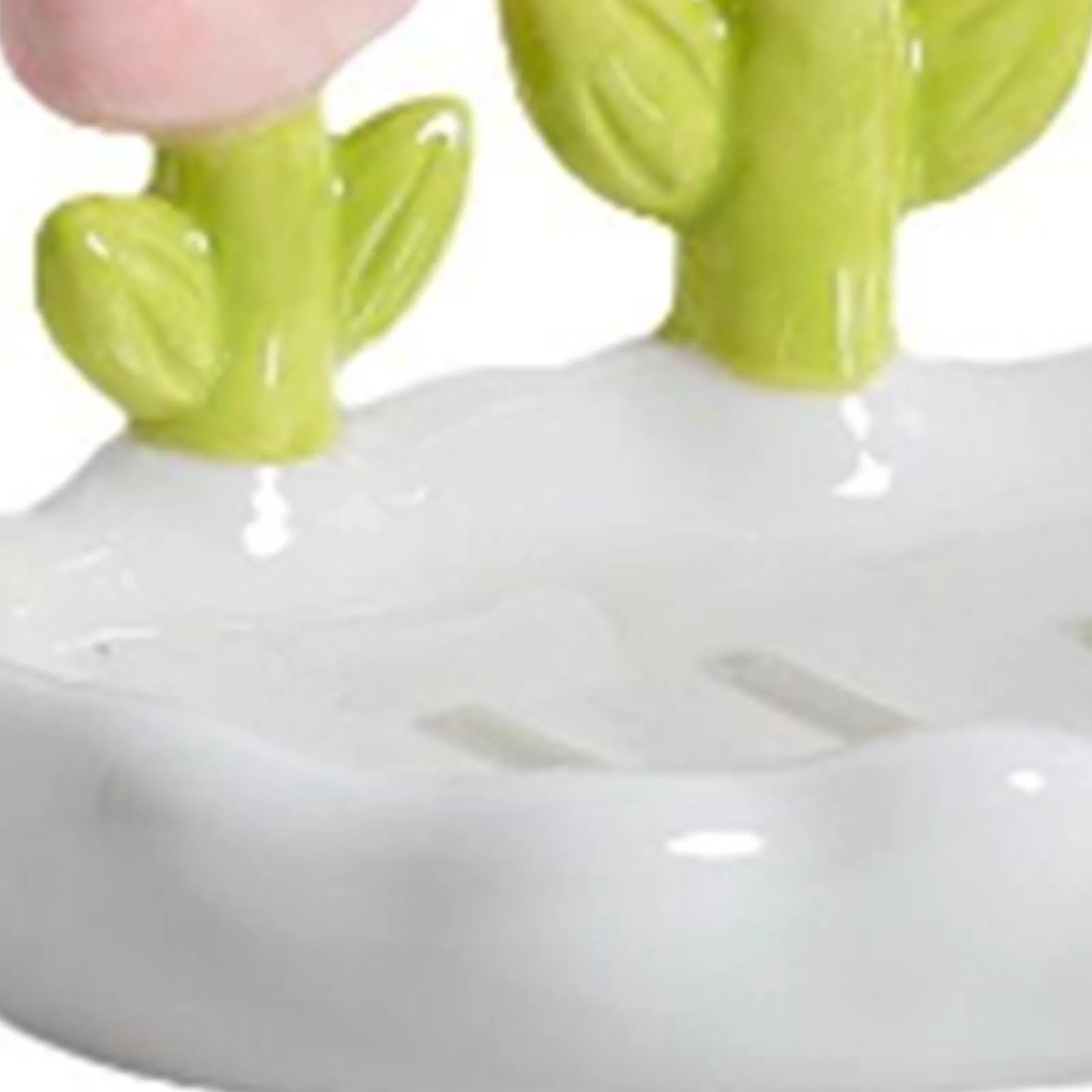 Creative Cute Flower PP Soap Box Household Soap Drain Washing Holder For Bathroom Home