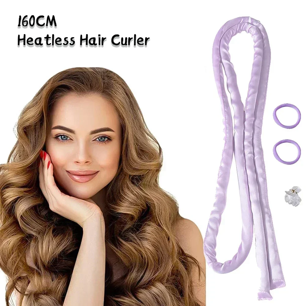 1.6M Heatless Curling Rod Headband No Heat Hair Curler Lazy Hair Rollers Soft Hair Curlers Sleeping Curling Hair Styling Tools